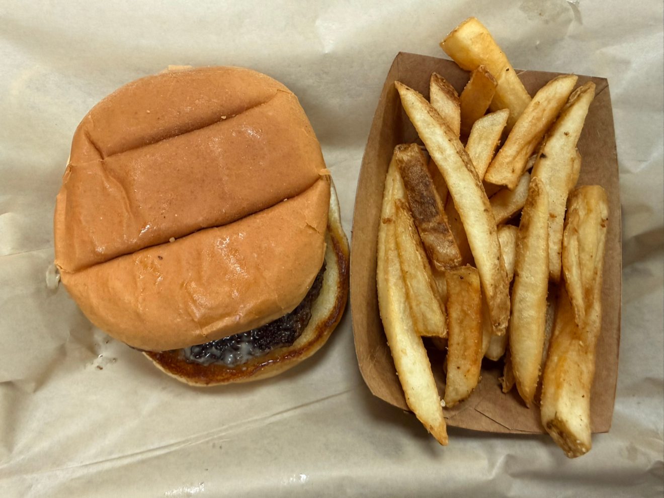 Kid's burger.