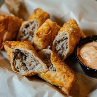 Cheesesteaks Eggrolls