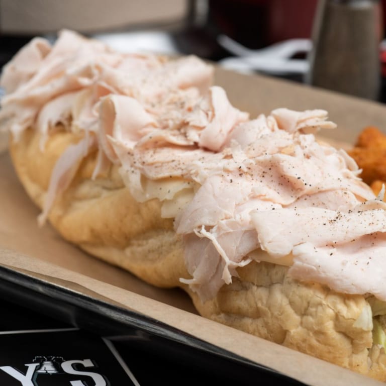 Turkey and Cheese Hoagies (Colossal).