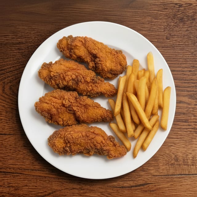 Chicken Finger Basket.